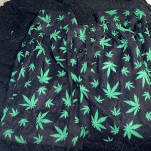 weed pj pants